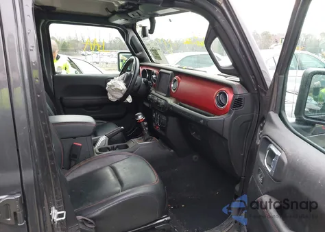 2021 Jeep Wrangler Unlimited Rubicon 4X4 from USA, damaged, VIN 1C4HJXFG2MW841673